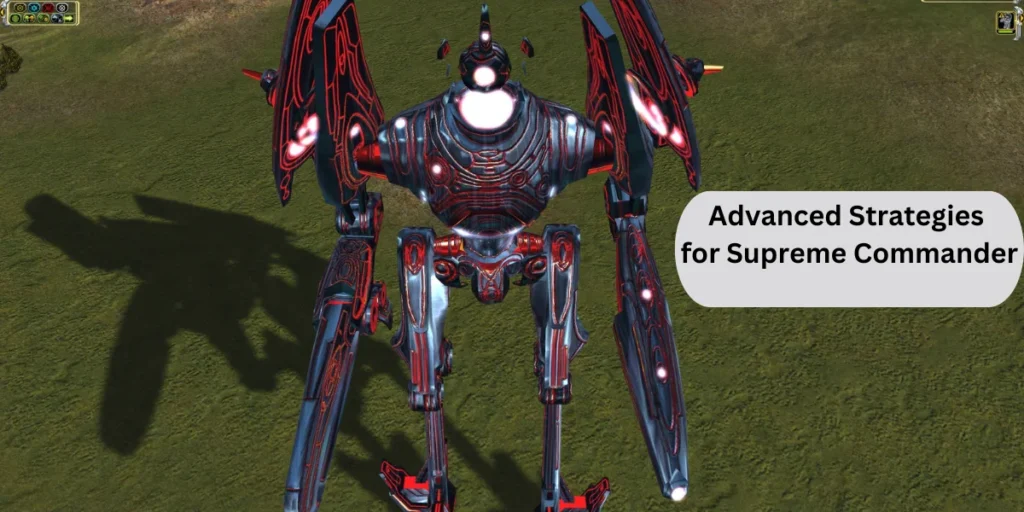 This emage showing a Advanced Strategies for Supreme Commander
